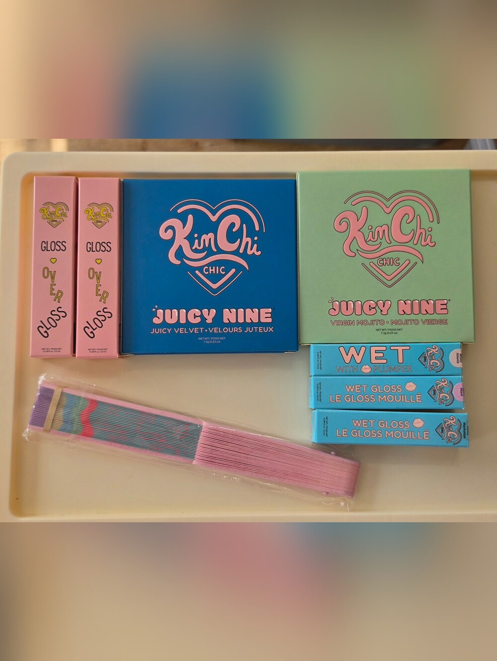 KimChi Chic Beauty Makeup Bundle Lot -(NIB) Eyeshadow Palettes & Glosses